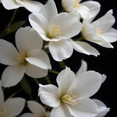 A Close Up Of A White Lily Flower With Delicate Translucent Petals Against A Dark Background 52 05c1