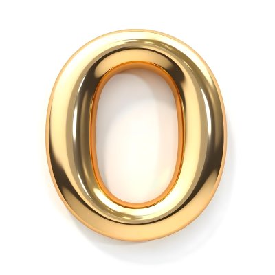 A Golden Letter O Shiny And Reflective Casting Soft Shadows On A White Background Simple And Elegant Design Smooth Surface Rounded Edges Luxurious Appearance 16 F285