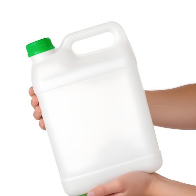 A Person S Hands Holding A Large White Plastic