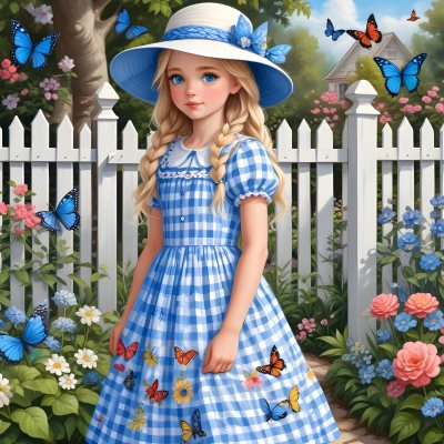 Digital Painting A Young Girl With Large Blue Eyes 2024 07 15t203419 361 89 0811