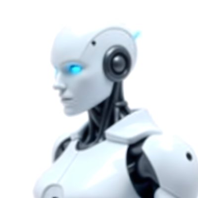 A White Humanoid Robot With Blue Eyes Metallic Details And A Sleek Design Isolated On A White Background 4 8a2a